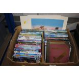 A quantity of children's DVD's, jungle book print