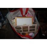 A quantity of pictures frames, mounts etc.