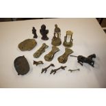 Various copper, brass and metalware items to inclu