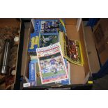 A box of Ipswich town magazines