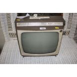 A vintage GEC Crystal 13 Bakelite television - sol