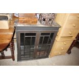 A 19th Century stained mahogany bookcase