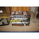 Three Guy Martin and two SAS books