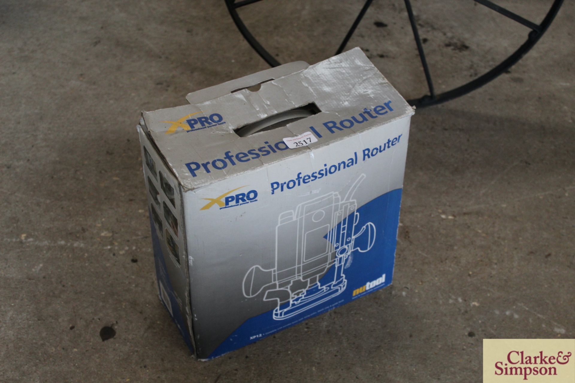 Professional 240V router.