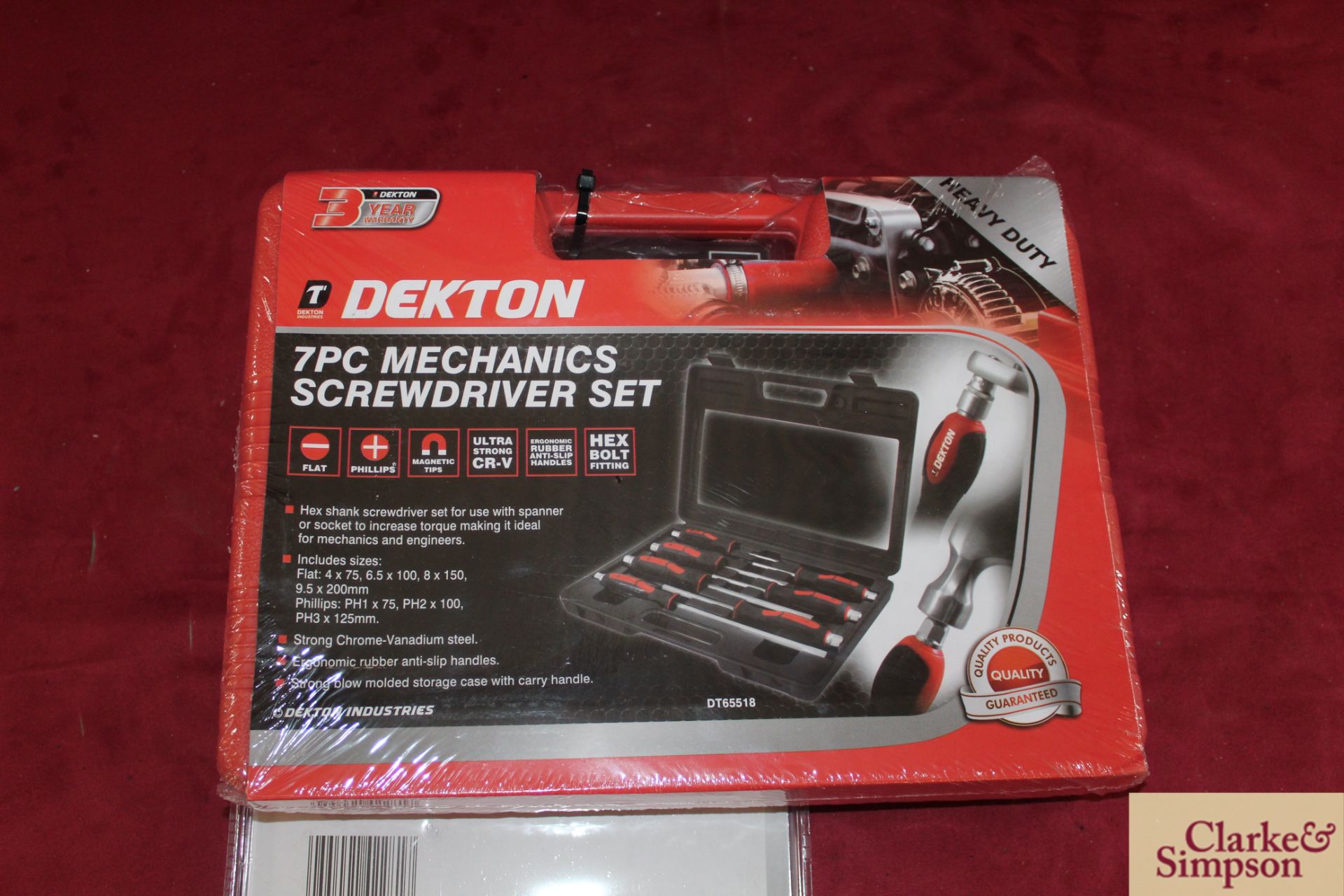 2x screwdriver sets (14).* - Image 3 of 3