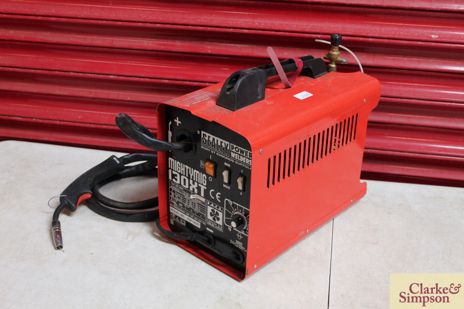 Sealey Professional MightyMig 130XT mig welder.