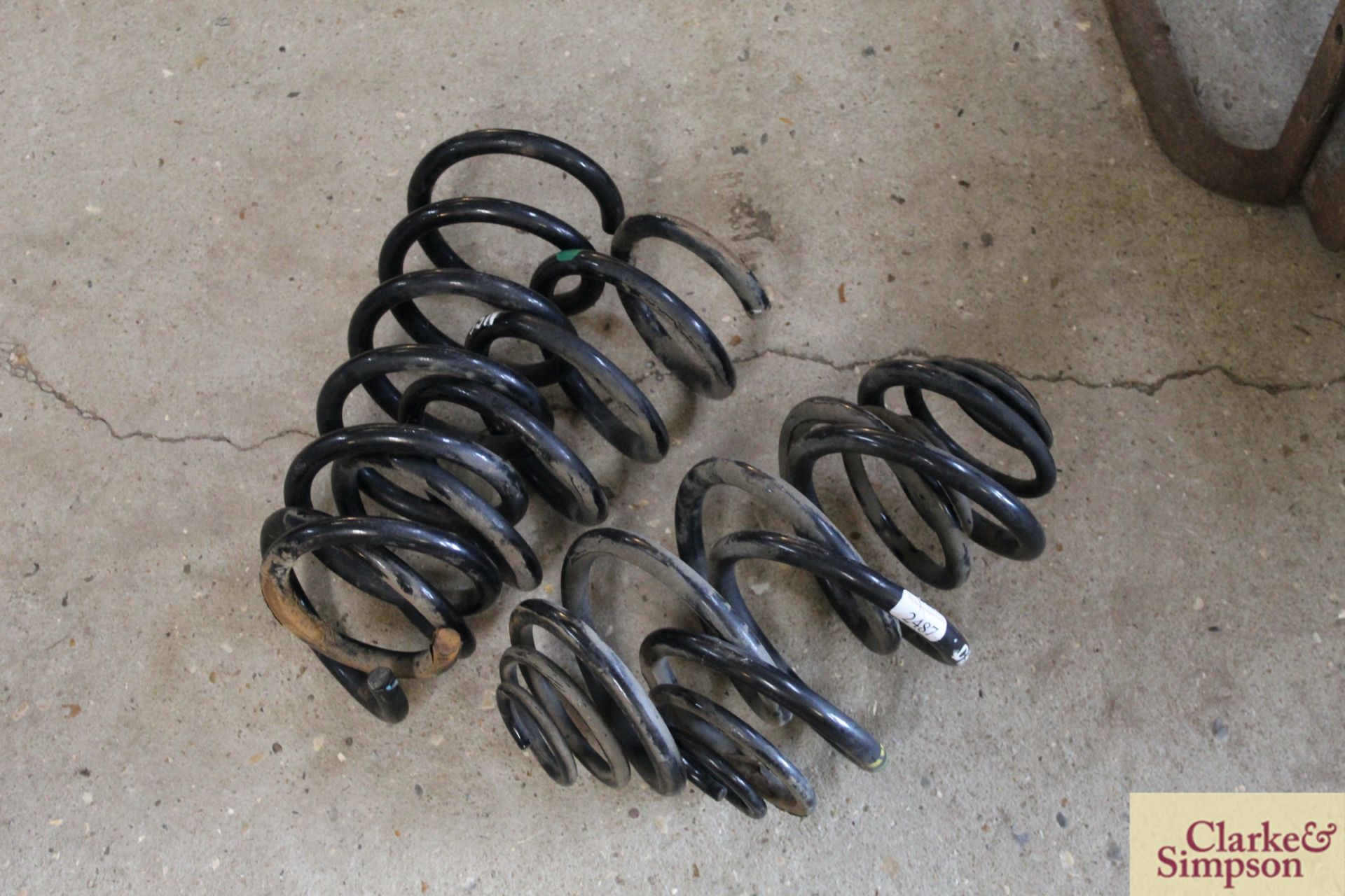 Various coil springs.