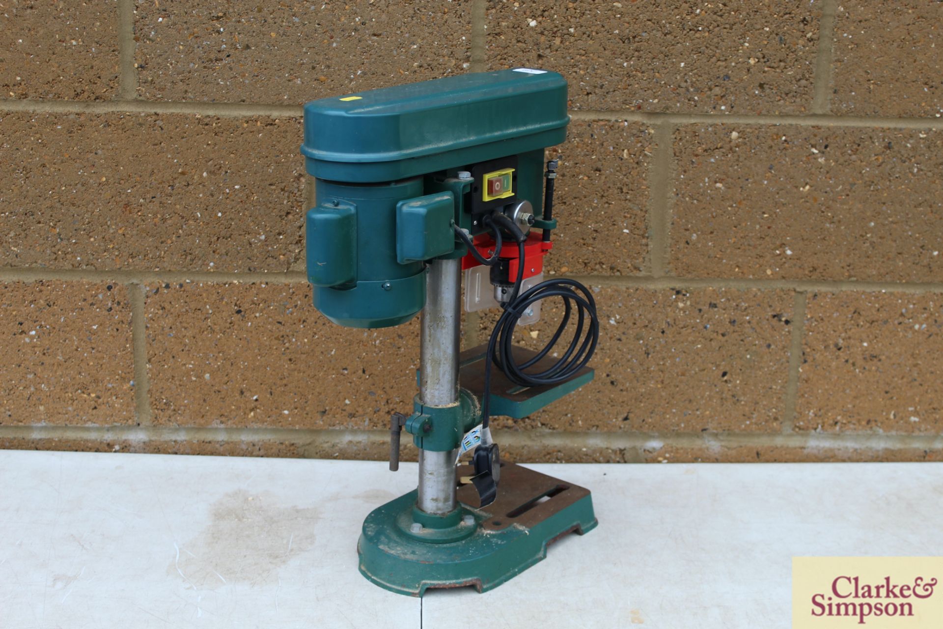 Blackspur BD100 5 speed bench pillar drill. - Image 2 of 8