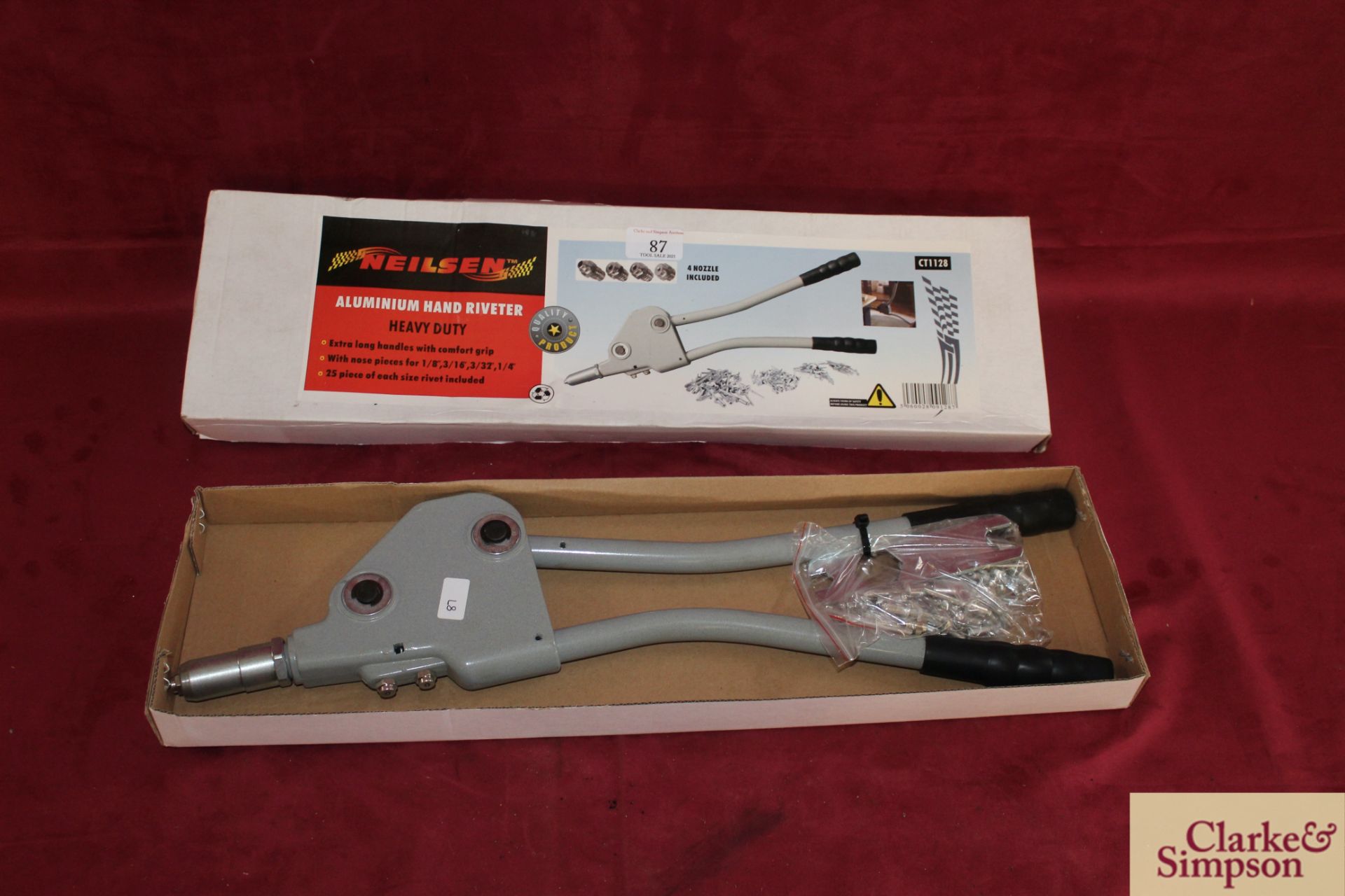 Heavy duty rivet gun.* - Image 2 of 2