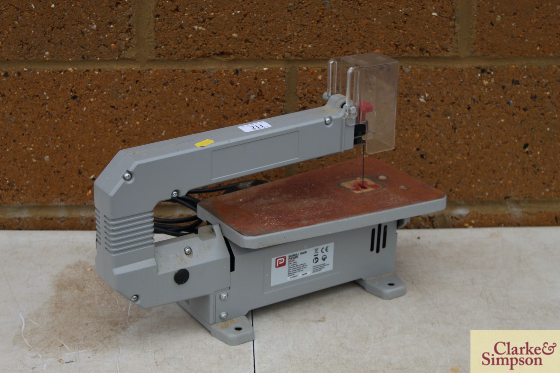 Performance Power PSS85 scroll saw.