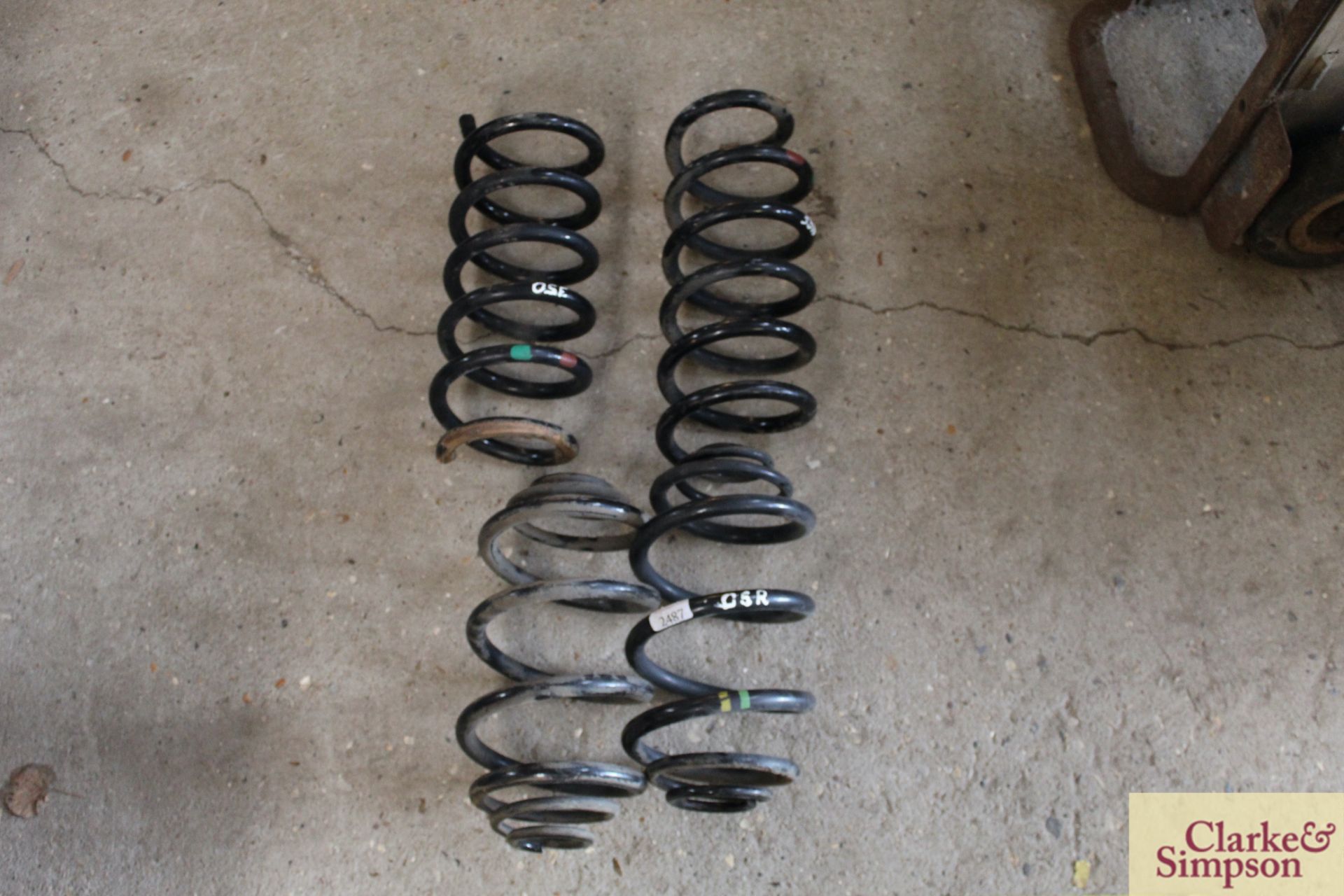 Various coil springs. - Image 2 of 2