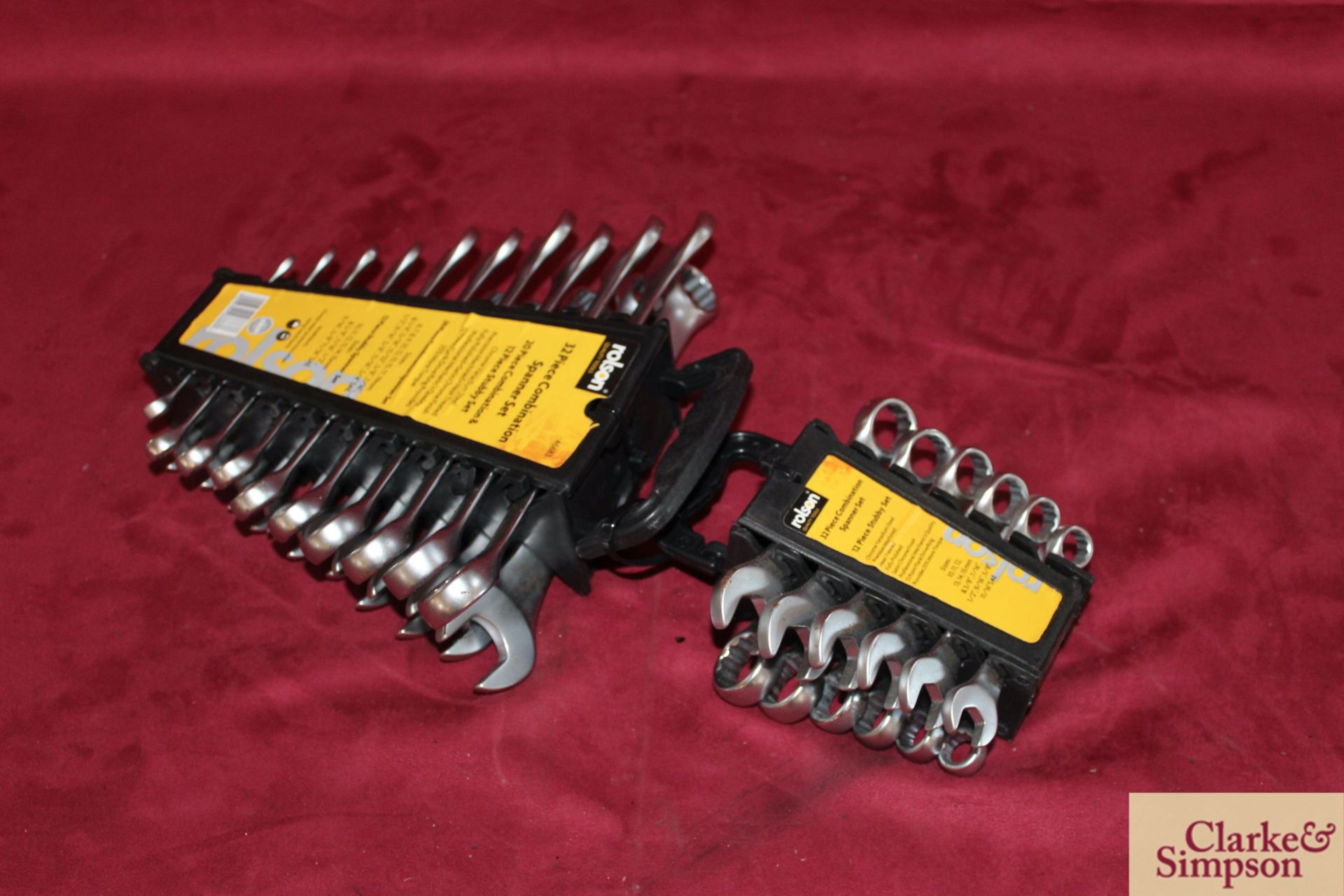 32 piece spanner set.* - Image 2 of 2