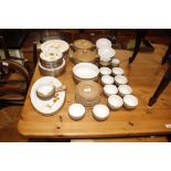 A quantity of Denby dinnerware