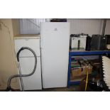 An Indesit fridge