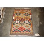 A Maimana Kelim Rug approx. 3'1" x 2'2"