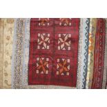 A Balouchi rug approx. 4'6" x 2'8"