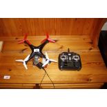 A Syma X5SW drone with control, charger and batter