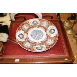 A large Imari charger