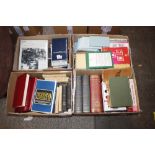 Four boxes of miscellaneous books, including The G