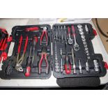 A 65 piece home tool kit