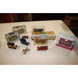 Various boxed and other model vehicles