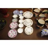 A quantity of Royal Worcester teaware; Copeland Sp