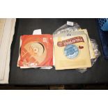 A small collection of 45rpm single records