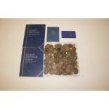 A quantity of various copper coinage, sets of coin