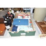 A box containing various Frist Day covers; an Engl