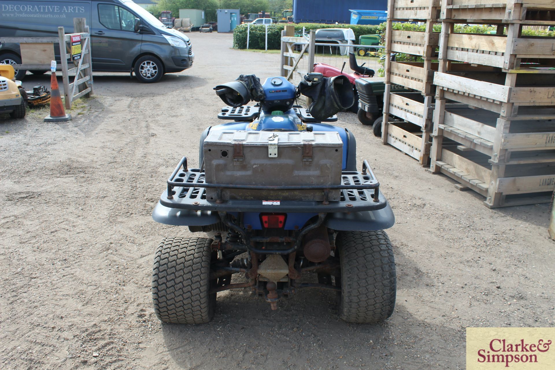 Polaris 500cc Diesel 4WD quad bike. Registration Q52 CHH. Date of first registration 02/2000. VIN - Bild 4 aus 28