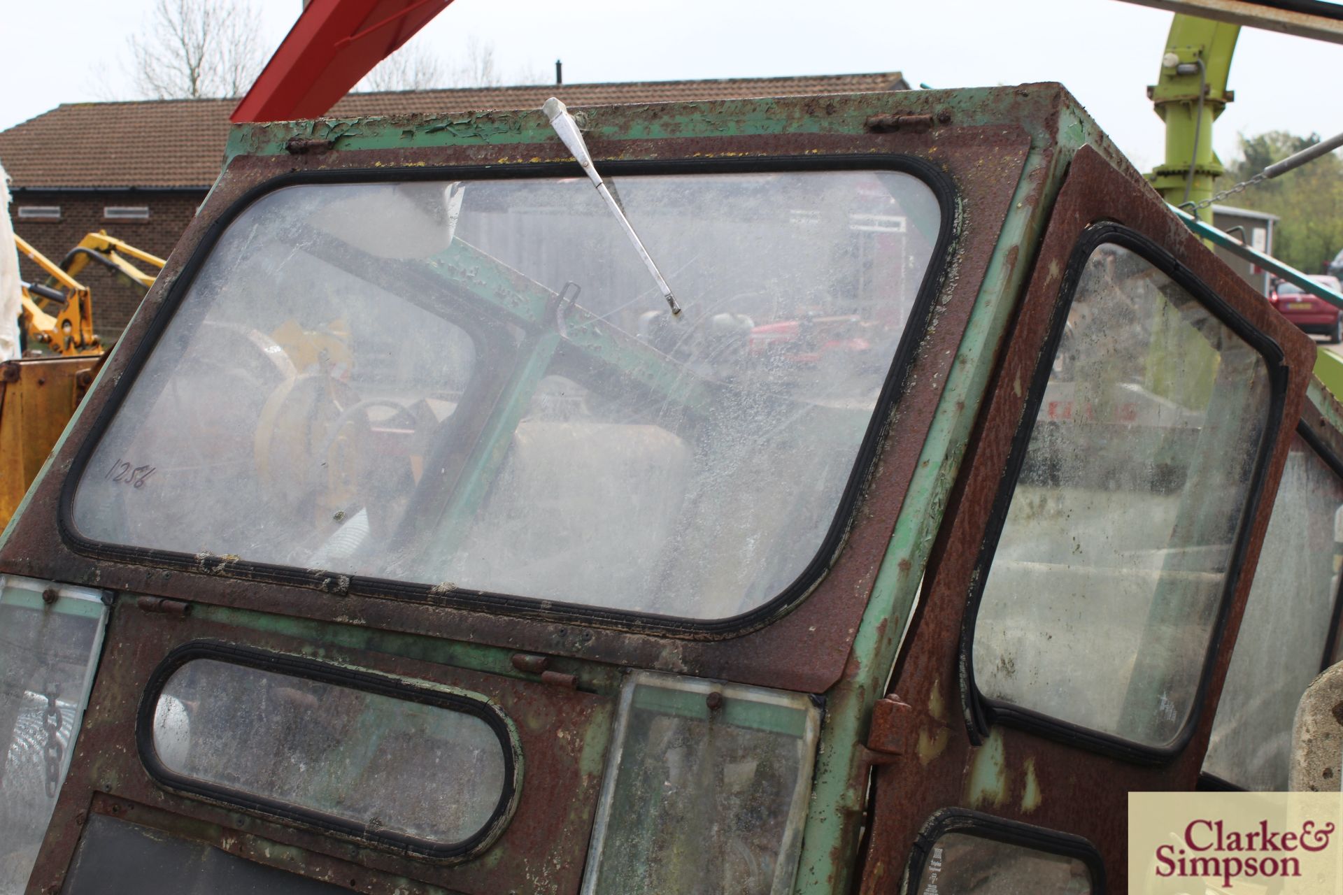 Duncan cab for John Deere 30 series tractor. With all glass and lights. - Image 8 of 11