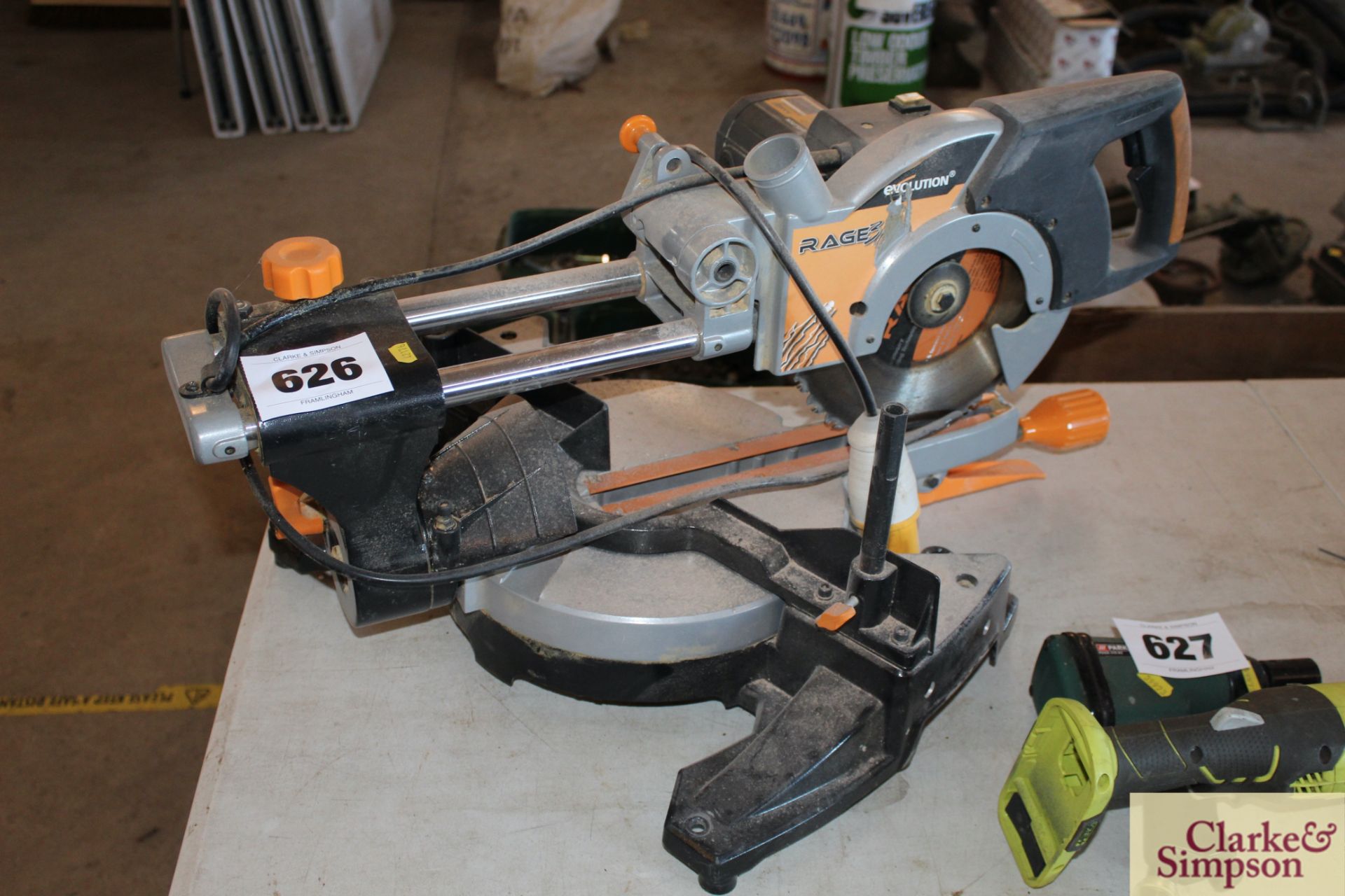 Evolution mitre saw.