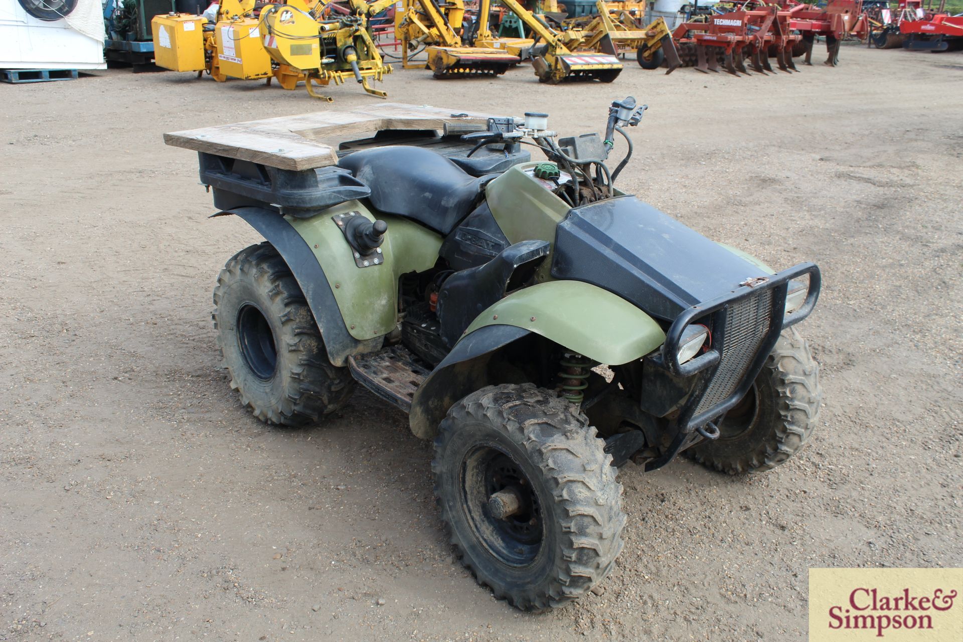 D-Bat 4WD diesel quad bike. * - Image 7 of 30