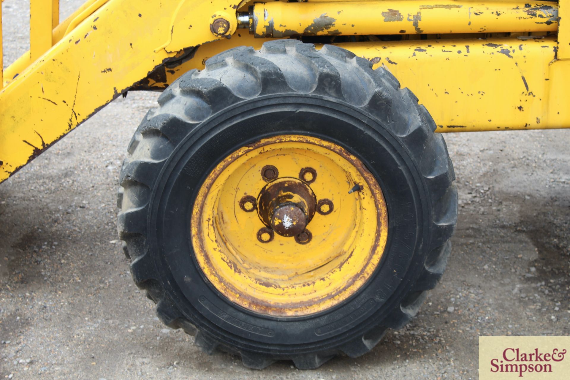 JCB 3CX Sitemaster 2WD backhoe loader. Registration A790 ROU. Date of first registration 10/1983. - Image 28 of 34