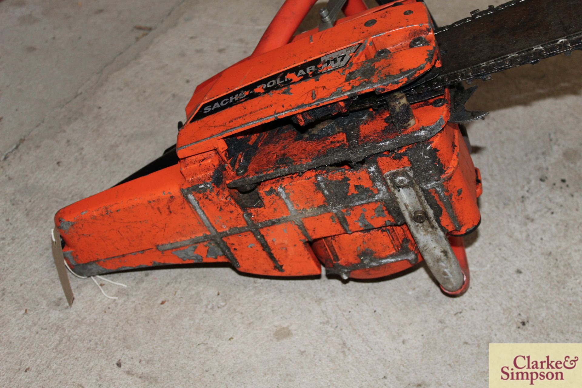 Sachs Dolmar 117 18in chainsaw. - Image 9 of 9