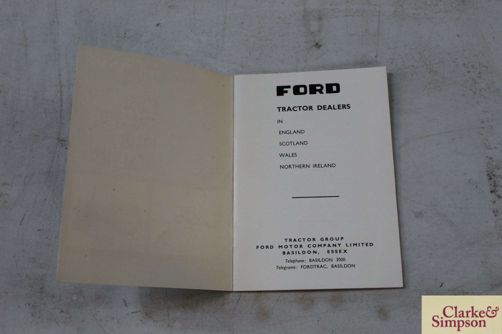 Ford Tractor Price List, 29th April 1966 and Addre - Image 3 of 12