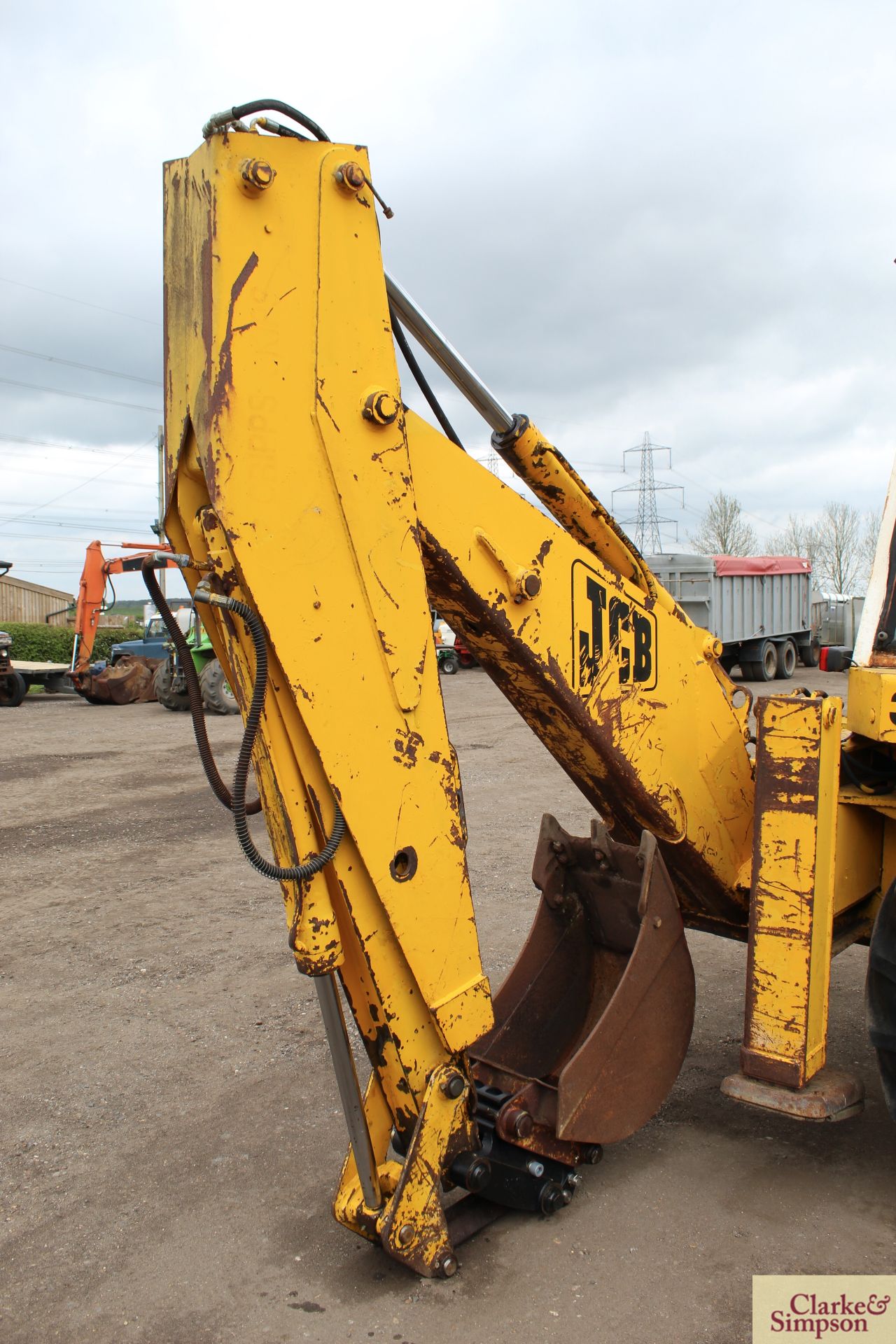 JCB 3CX Sitemaster 2WD backhoe loader. Registration A790 ROU. Date of first registration 10/1983. - Image 18 of 34