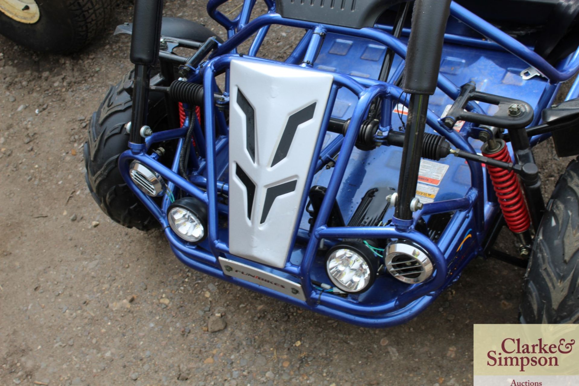 FunBikes GT80 200cc 2WD off road go cart. 2015. Owned from new. - Image 9 of 9