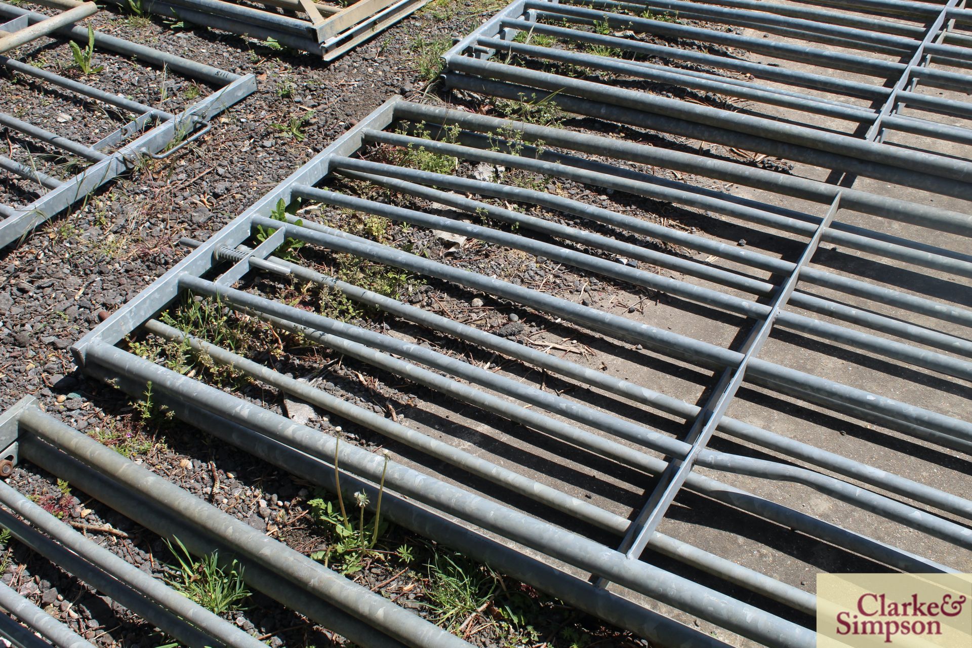 2x galvanised 12ft field gates. * - Image 4 of 6