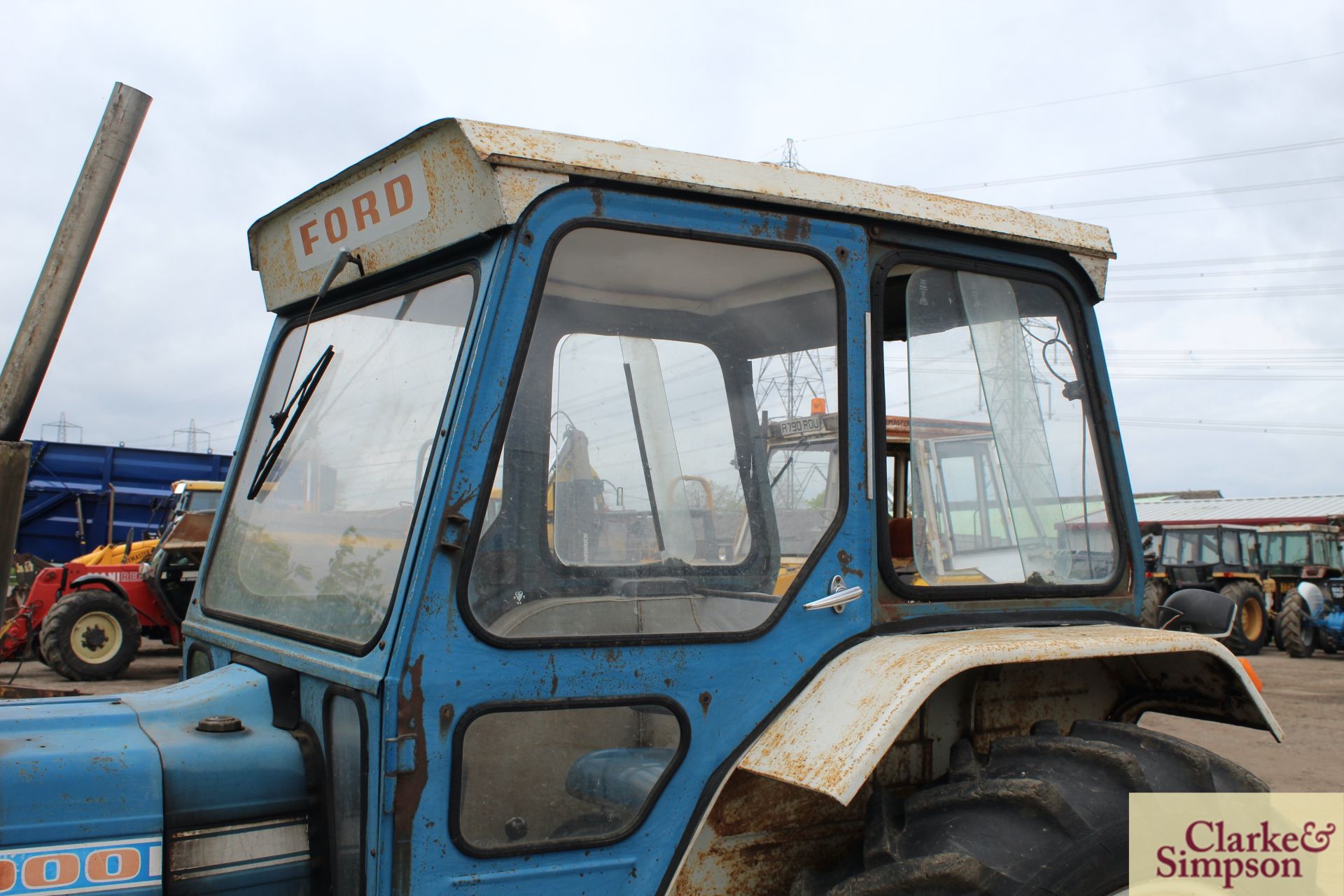Ford 4000 2WD tractor. Registration JRT 680N. Date of first registration 07/1975. 5,859 hours. 12. - Image 19 of 28