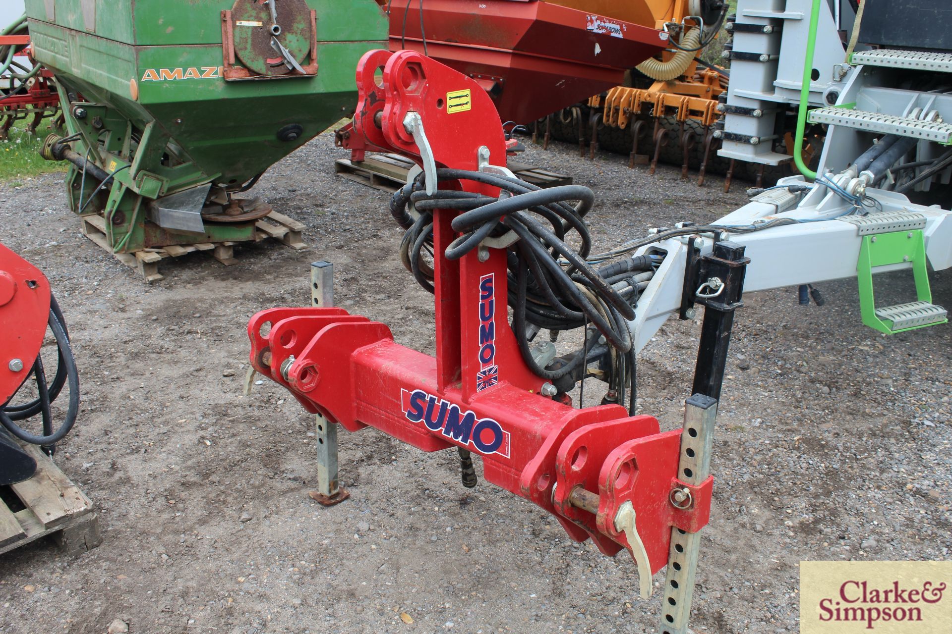 Cross Slot PW5-25 5.25m direct drill. 2015. c.3,000Ha. With blockage sensors, tramline, Sumo linkage - Image 5 of 23