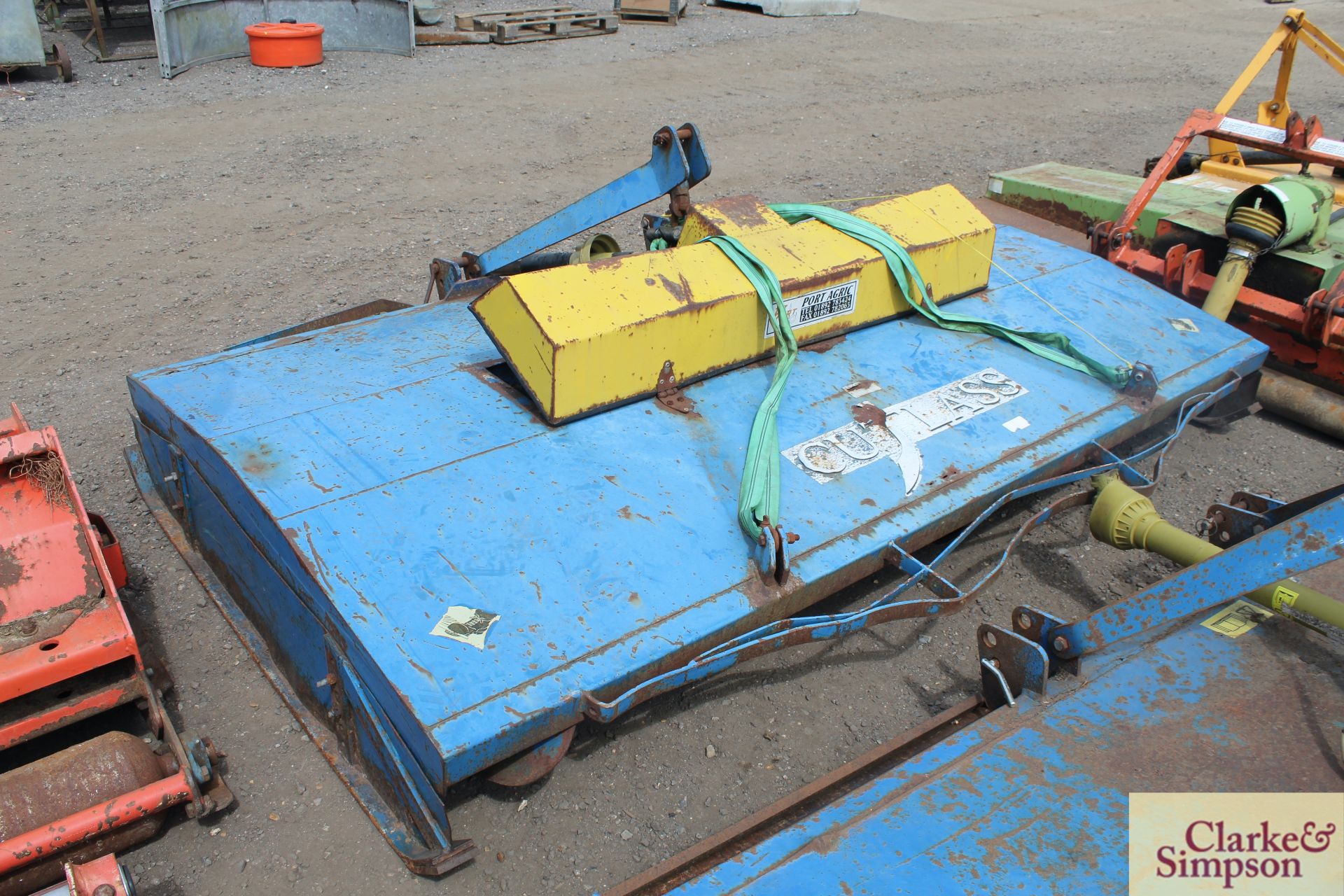 Port Agric 3m twin rotor topper. * - Image 3 of 5