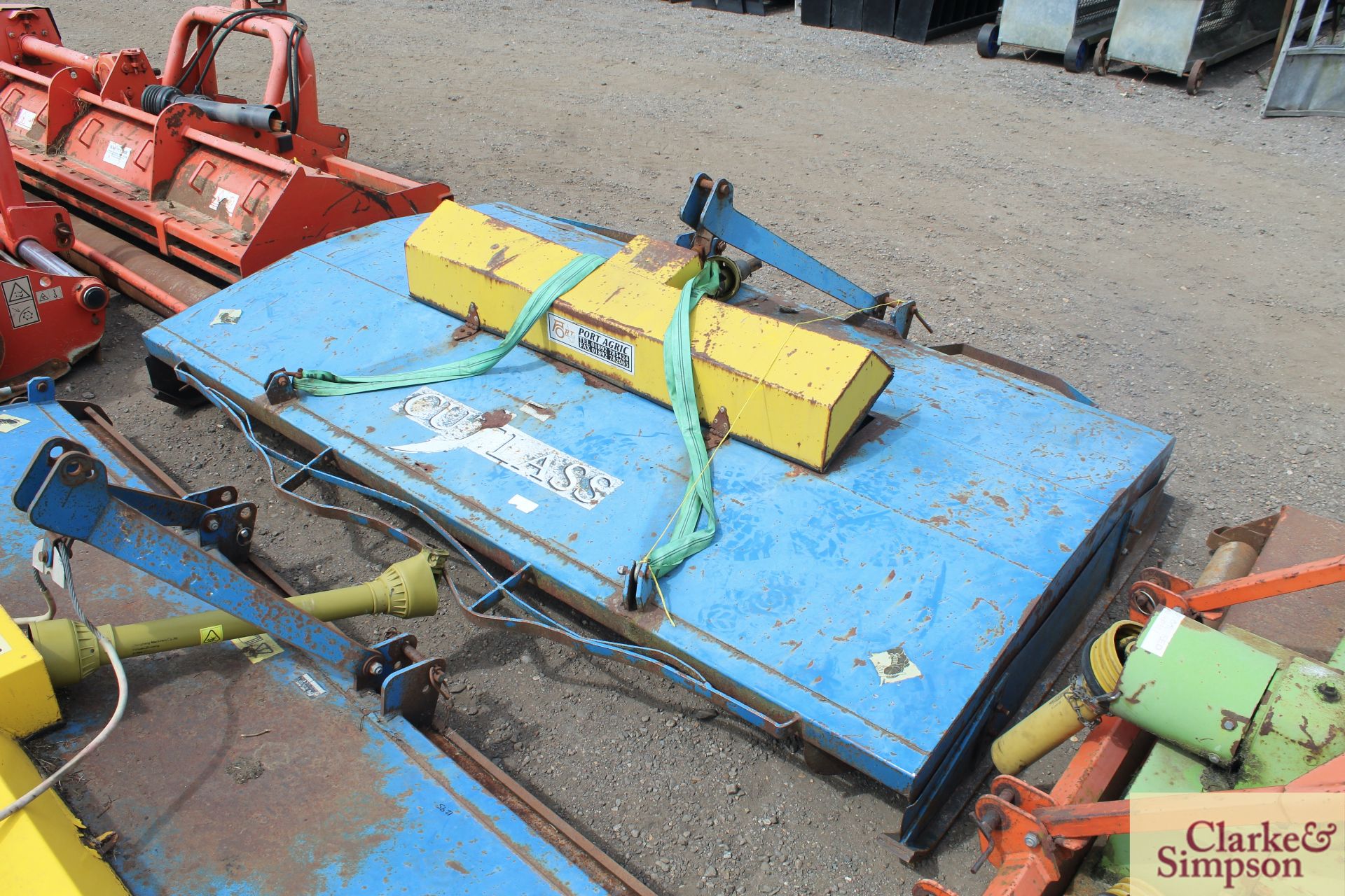 Port Agric 3m twin rotor topper. * - Image 4 of 5