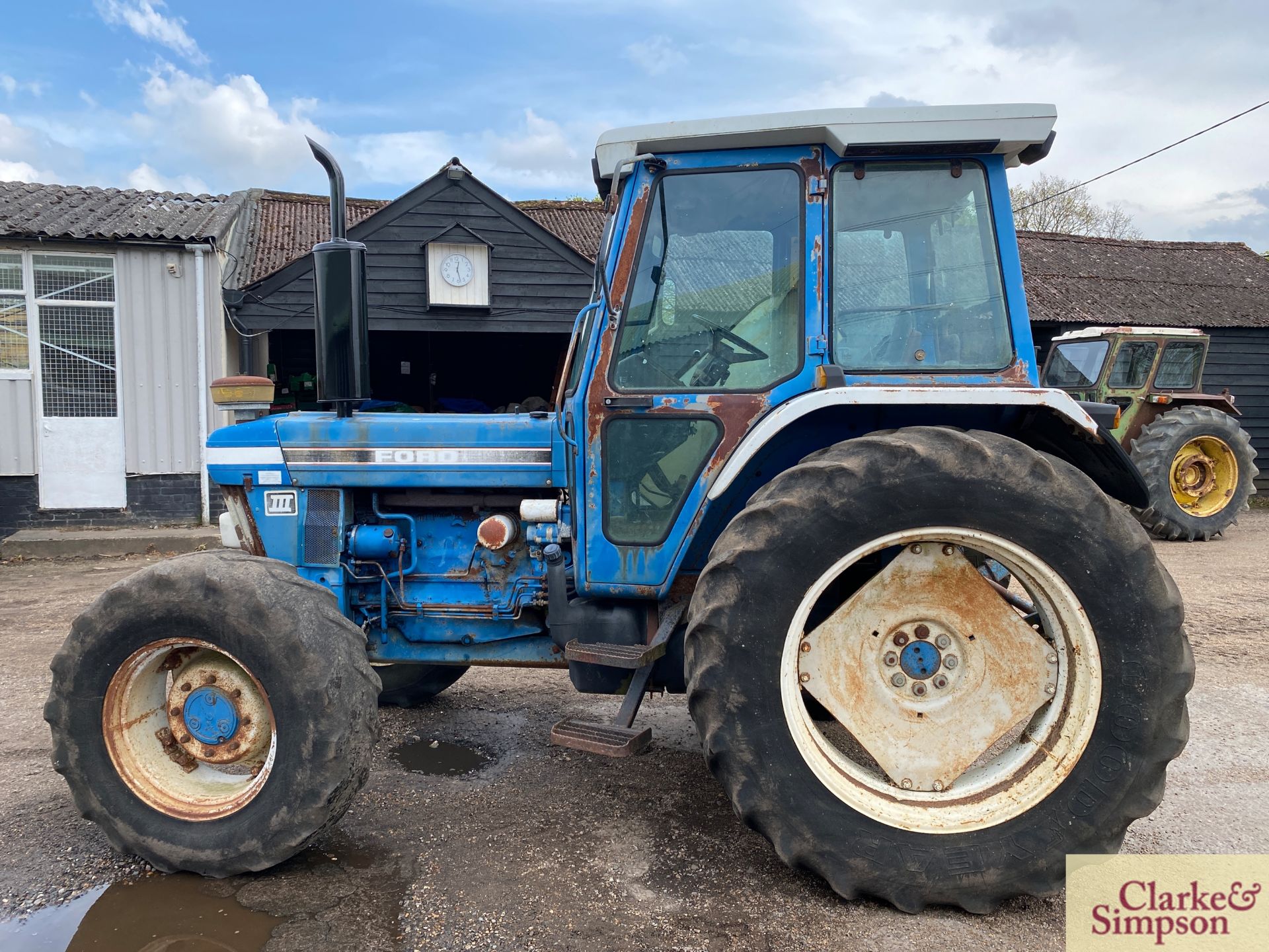 Ford 7810 Force III 4WD tractor. Registration G916 XGV. Date of first registration 04/1990. 7,920 - Image 2 of 32