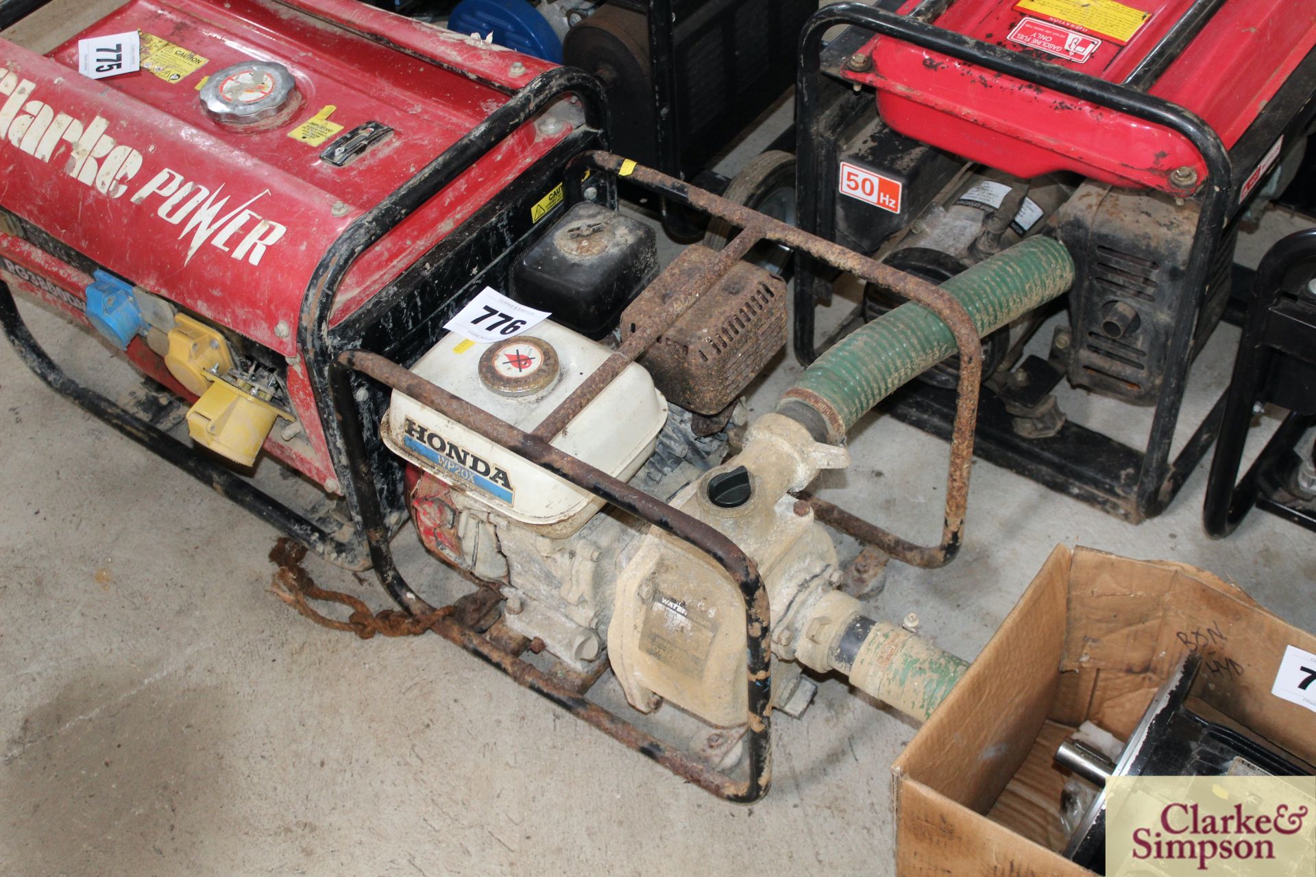240V generator. Spares or repair. - Image 4 of 4