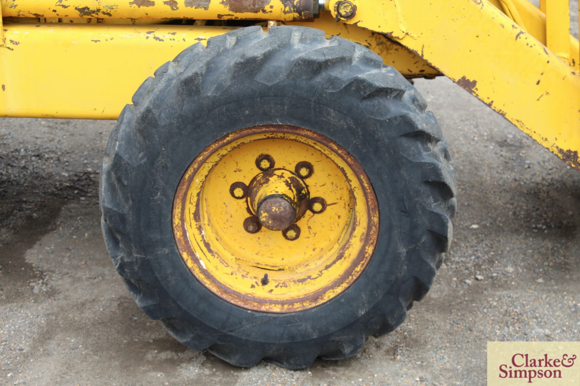 JCB 3CX Sitemaster 2WD backhoe loader. Registration A790 ROU. Date of first registration 10/1983. - Image 13 of 34