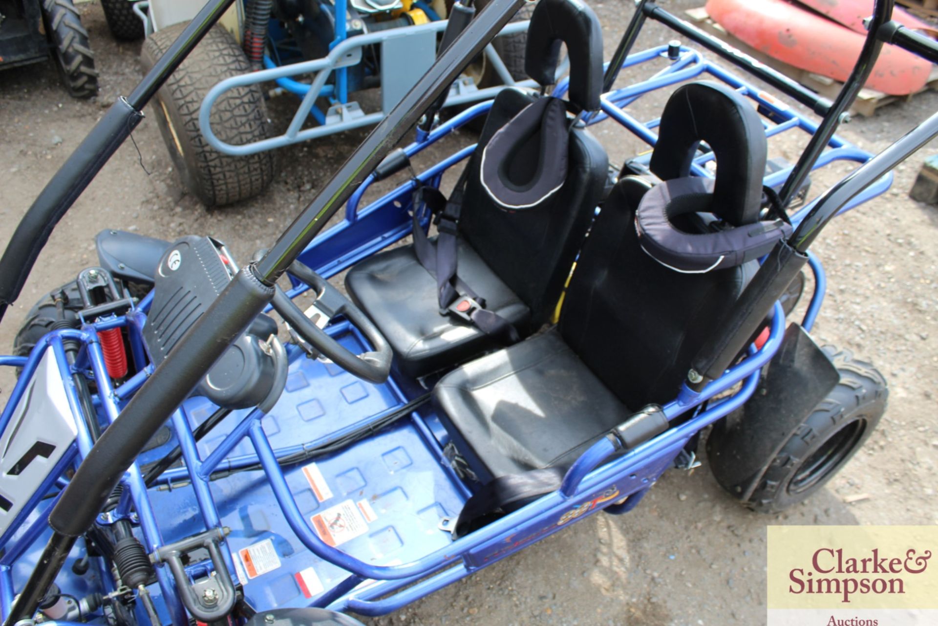 FunBikes GT80 200cc 2WD off road go cart. 2015. Owned from new. - Image 7 of 9