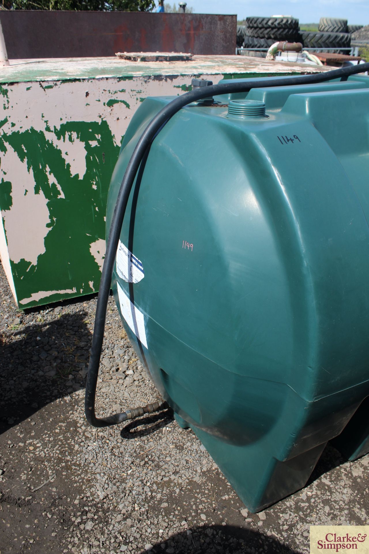 Harlequin 2,700L diesel tank. - Image 3 of 5