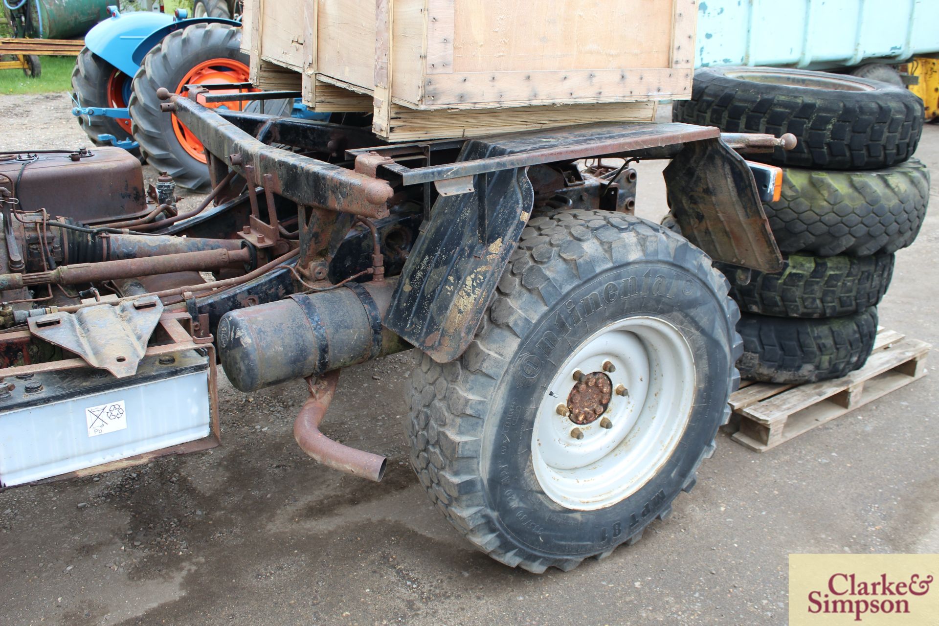 Mercedes-Benz U900 Unimog. 1977. Registration Q701 - Image 16 of 39