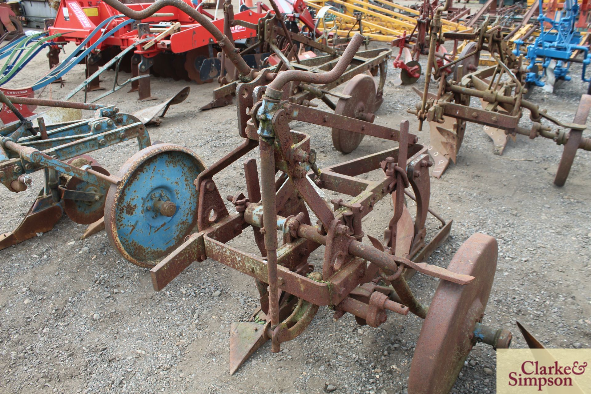 Ransomes TS59 2F conventional plough. - Image 8 of 9